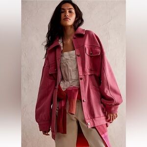 Free People Pink Jacket
